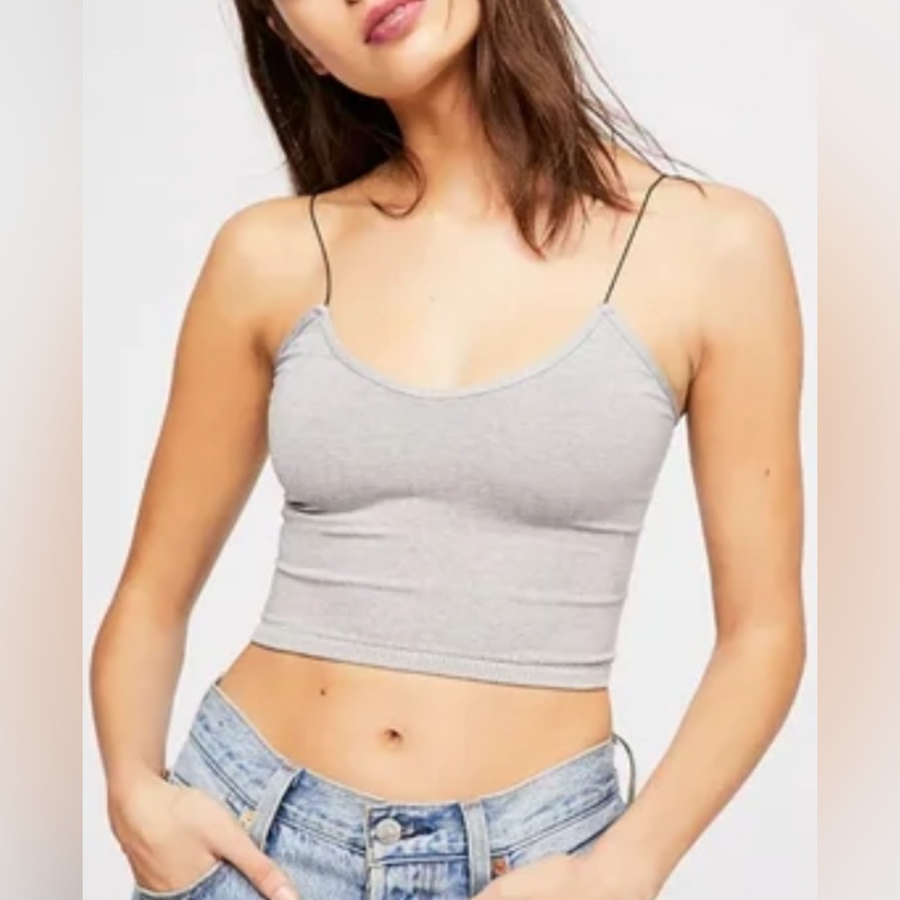 NWOT Free People Seamless Skinny Strap Brami- M/L
